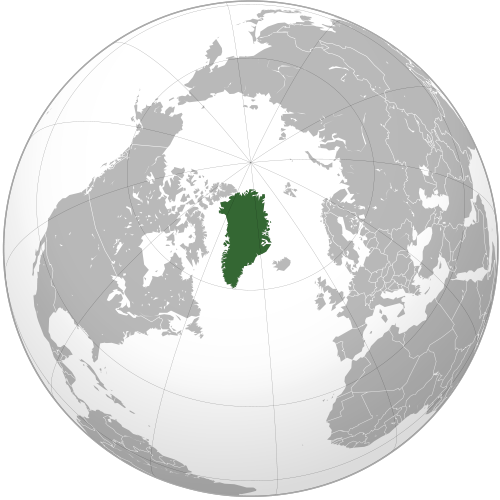 Arctic Centered Greenland