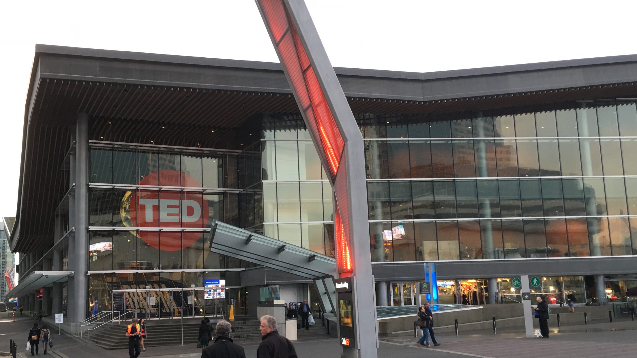 photo of TED2016 conference center
