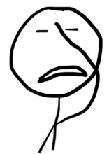 Disgusted face