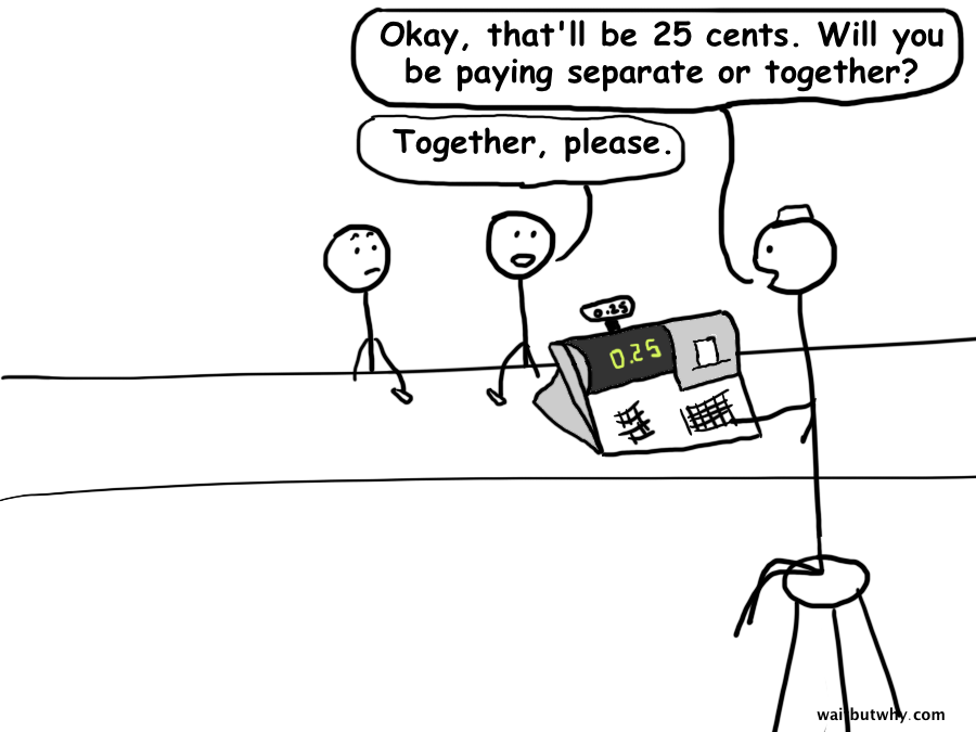 Fighting over the bill